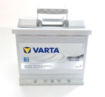 VARTA SILVER DYNAMIC 12V 54Ah 530A - výměna za starou baterii, 554400053