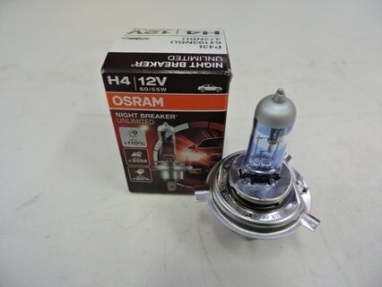 Žárovka H4 +150% NIGHT BREAKER LASER, OSRAM 64193NL