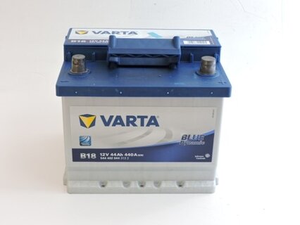 VARTA BLUE 12V 44Ah 440A - výměna za starou baterii, 544402044313