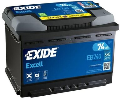 EXIDE 12V 72Ah 680A