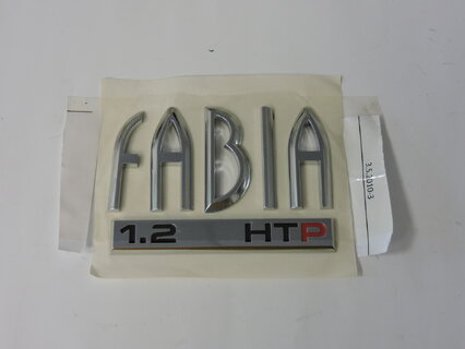 Nápis FABIA I. 1,2 HTP ORIGINAL 6Y0853687AKK