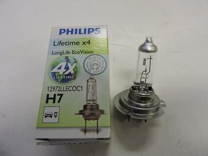 H7 12V Lifetime x4, PHILIPS 12972LLECOC1