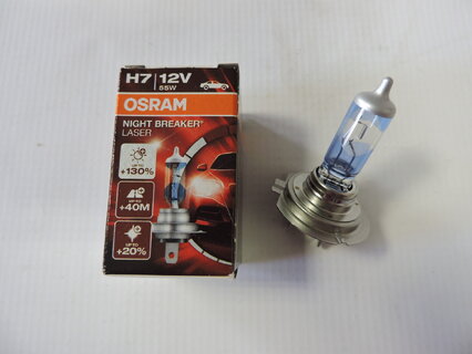 H7 +150% NIGHT BREAKER LASER, OSRAM 64210NL