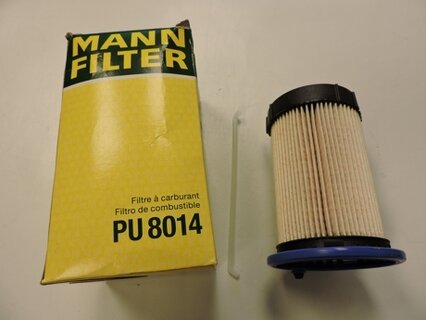 Filtr paliva nafty OCTAVIA III. 1,6 TDI 66 kw, MANN FILTER PU8014