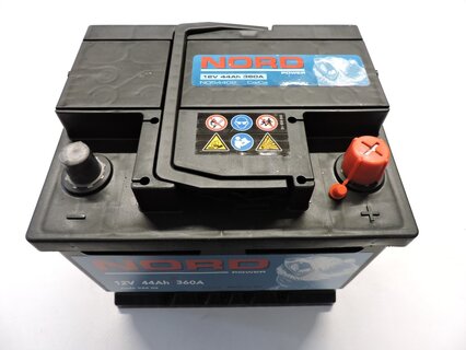 NordPower 12V 44Ah 360A - výměna za starou baterii