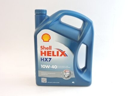 SHELL HELIX HX7 10W-40 4L