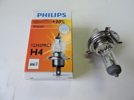 H4 +30%, PHILIPS 12342PRC