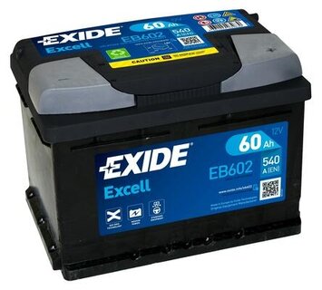 EXIDE 12V 60Ah 540A