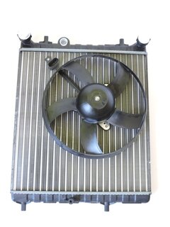 Chladič s ventilátorem FABIA I. 1,4 50 kw, Mahle 8MK376704-601