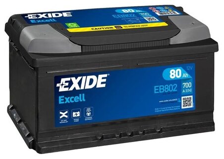 EXIDE 12V 80Ah 740A