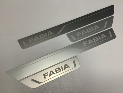 Lišty prahu plastové FABIA III., ORIGINAL 6V0071303A