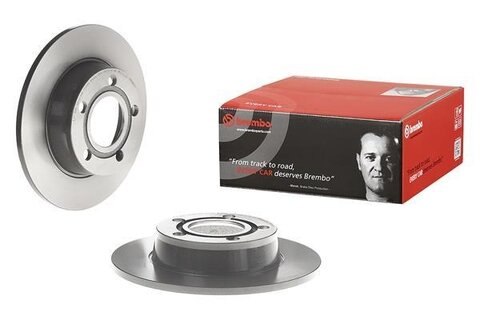 Kotouč brzdový AUDI A6, BREMBO 08.9084.11