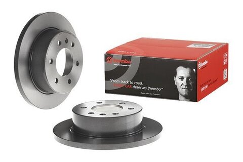 Kotouč zadní MERCEDES BENZ SPRINTER, BREMBO 08.9509.11