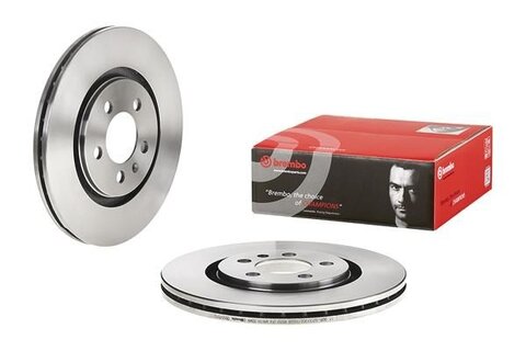 Kotouč brzdový přední GOLF III., BREMBO 09.5570.10