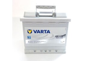 VARTA SILVER DYNAMIC 12V 54Ah 530A - výměna za starou baterii, 554400053