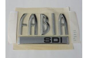 Nápis FABIA I. SDI ORIGINAL 6Y0853687G