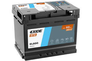 EXIDE 12V 60Ah 640A EFB START-STOP