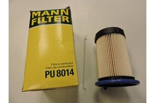 Filtr paliva nafty OCTAVIA III. 1,6 TDI 66 kw, MANN FILTER PU8014