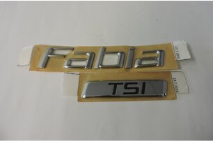 Nápis FABIA II. TSI , ORIGINAL 5J6853687L