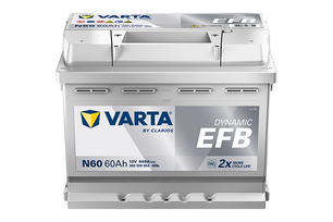 VARTA 12V 60Ah EFB START-STOP OCTAVIA III. 1,4 TSI, 560500064