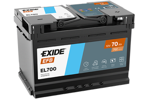 EXIDE 12V 70Ah 760A EFB START-STOP