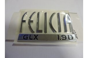 Nápis "FELICIA GLX 1,9D"