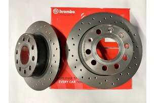 Kotouč zadní OCTAVIA III., BREMBO 08.9501.1X