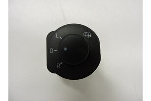 Spínač nastavení zrcátka FABIA II., ORIGINAL 5JB959565