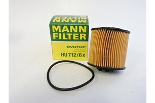 Filtr oleje OCTAVIA II. 1,6 FSI, MANN FILTER HU712/6x